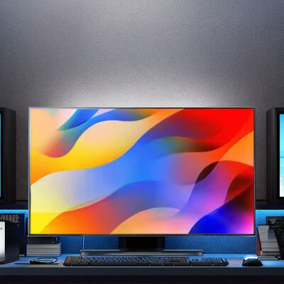 Professional 27-Inch 4K Flat Gaming Monitor with 3840x2160 HDR400 10bit 60Hz Refresh Stand Included