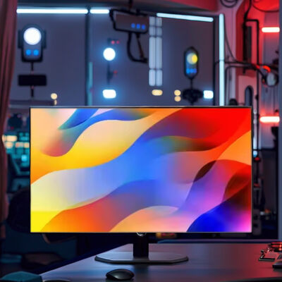 TCOIOR 27-Inch Professional Wide Screen 4K IPS Gaming Monitor 3840x2160 HDR400 10bit 60Hz 5ms Response 99% DP//USB