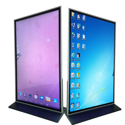 Professional 86-Inch Vertical Touch Advertising Machine Display Custom Mode Capacitive Infrared 1080p 4k Touch Digital Signage
