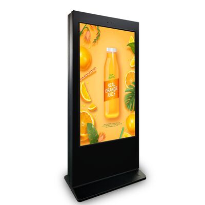 65 Inch Outdoor LED Digital Window Display Signage with Touch Screen for Retail Store Elevator Wayfinding & Education