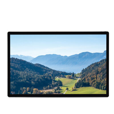 55inch Wall Mounted 350cd Lcd Display Touch Screen Digital Signage For Advertising Security Supermarket Store Window