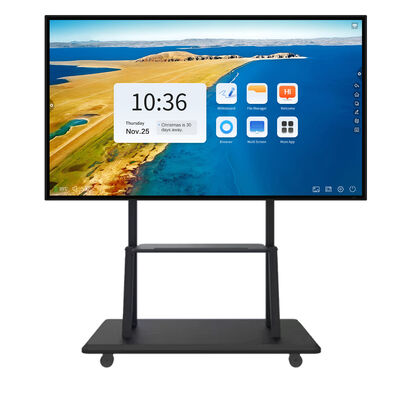 86 " I7 Computer Processor 4k Display Manufacturer Electronic Interactive Touch Screen White Board for Office/school