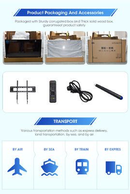 86 " I7 Computer Processor 4k Display Manufacturer Electronic Interactive Touch Screen White Board for Office/school