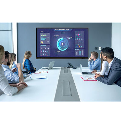 Android I5 Computer System Multi Touch 20 Points Teaching Meeting Touch Display Screen 55 75 86 98 Inch Interactive Smart Board