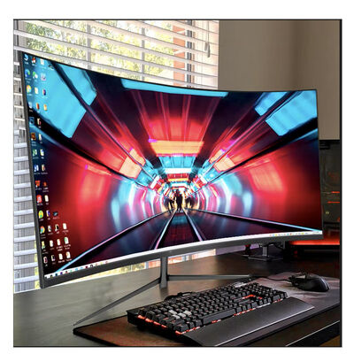 4K & 2K 144Hz  Gaming Monitor 24/27/32 Inch IPS Curved for HDMI Wide Borderless Interface with PC for HDMI & VGA Interfa