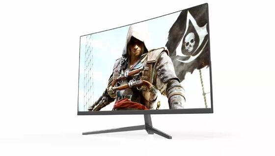 24\" Curved Desktop Monitor with LED Backlight HD  Interface Speaker for PC & Gaming-Office & Home Use