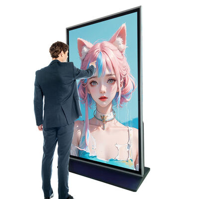 75inch I5 8G 256G Professional Custom Mode Advertising Vertical Digital Signage Infrared Multi-touch Screen Video Floor Media