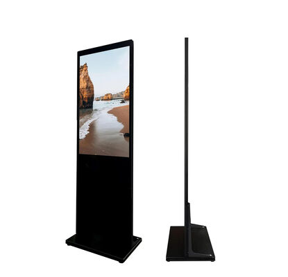 Custom Indoor Floor Standing Digital Signage Kiosk 1080p Hd Quality Lcd Screen Advertising Video Picture Display Player