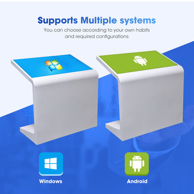 43 55 Inch Indoor Interactive Information Digital Kiosk Android Smart Video Touch Screen Inquiry Kisok for Shopping Mall