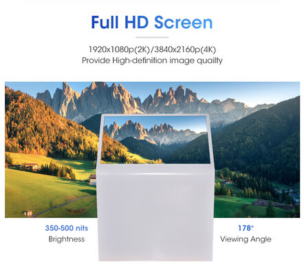 32 43 55 Inch Self-Service Advertising Kiosk L Shape Standing Interactive Touch Screen Display Digital Totem Screen for Mall