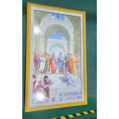 Wholesale Price Intellint 43/55/65 Inch Wood Digital Photo Frame 1080p Wifi NFT MP3 Touch Screen Display Art Museum Gallery US