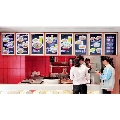 Wholesale Price Intellint 43/55/65 Inch Wood Digital Photo Frame 1080p Wifi NFT MP3 Touch Screen Display Art Museum Gallery US