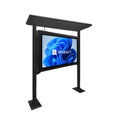 Android 65 Inch Removable Touchable LCD Digital Signage Screen for Advertising Video Retail Store Use IP65 Rated