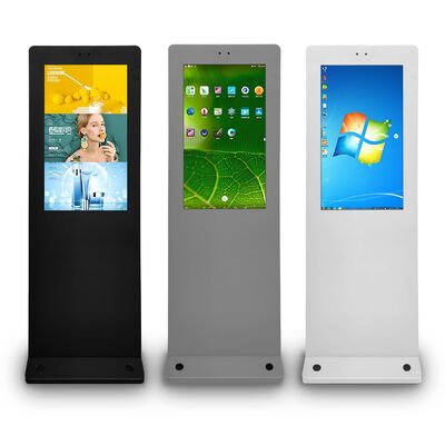 32 Inch All-In-One Outdoor Waterproof Advertising Display Touchable Vertical Computer Screen for Retail Store Use