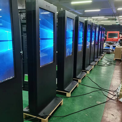 Factory Direct 65-Inch LED Touchable Outdoor Digital Poster Advertising Display for Video & Media Elevator and Subway Use