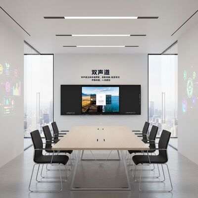 XINSHIDASX Nano Smart Blackboard Teaching All-in-One Multimedia Electronic Whiteboard 20-Point Touch 4800MP Camera School