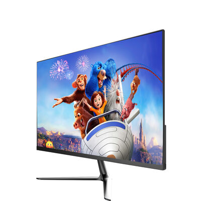 FHDS Studio 24\" 75Hz Curved Desktop Computer LCD Monitor LED Backlit with HDMI and VGA Input TFT Interface for Gaming