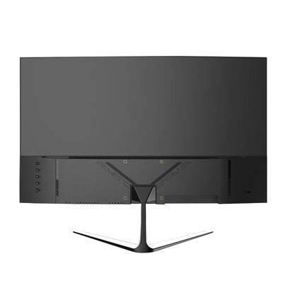 Professional 27-Inch Curved Desktop Monitor 1K Resolution 75Hz Black Bezel-Free LED Backlight for HD  VGA Input for Gaming PC