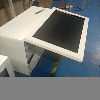 Smart Interactive 3D Hologram Transparent LCD Display Box with Touch Screen Flexible Showcase for Video Advertising Media Use