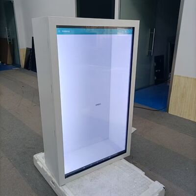 Custom 43\" 86\" 3D Holographic Transparent Screen Display Cabinet Single Touch Screen Machine for Digital Signage