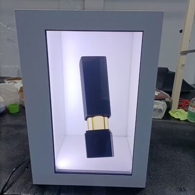 Custom 43\" 86\" 3D Holographic Transparent Screen Display Cabinet Single Touch Screen Machine for Digital Signage