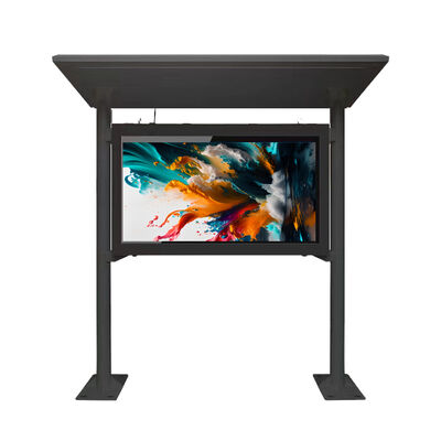 98-Inch Outdoor Digital Signage Display Video Player LCD Non-Touch Screen IP65 Rated Retail Store Advertising Elevator Media