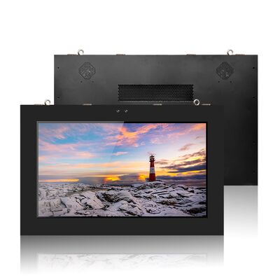 43 Inch Waterproof Android Outdoor Digital Signage Wall-Mounted Advertising Display for Video Elevator Media Applications