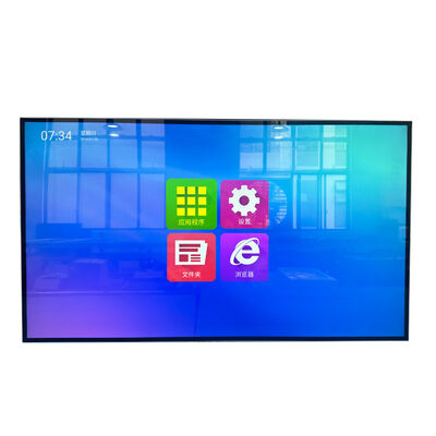 43-Inch 4K HD Wall-Mounted LCD Digital Signage Retail Store Education Shopping Mall Video Advertising Menu Board Hanging Design