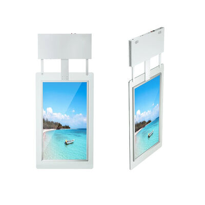 49 Inch High Brightness Ultra Thin Window Shopping Lcd Display Advertising Double Sided Hanging Display Digital Signage