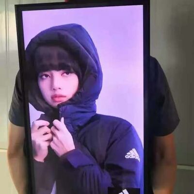 LCD Backpack Advertising Machine 2.5mm Pixel Pitch IP65 Rating 5V Power Indoor Use SDK Enabled 1 Year Warranty Android OS Full